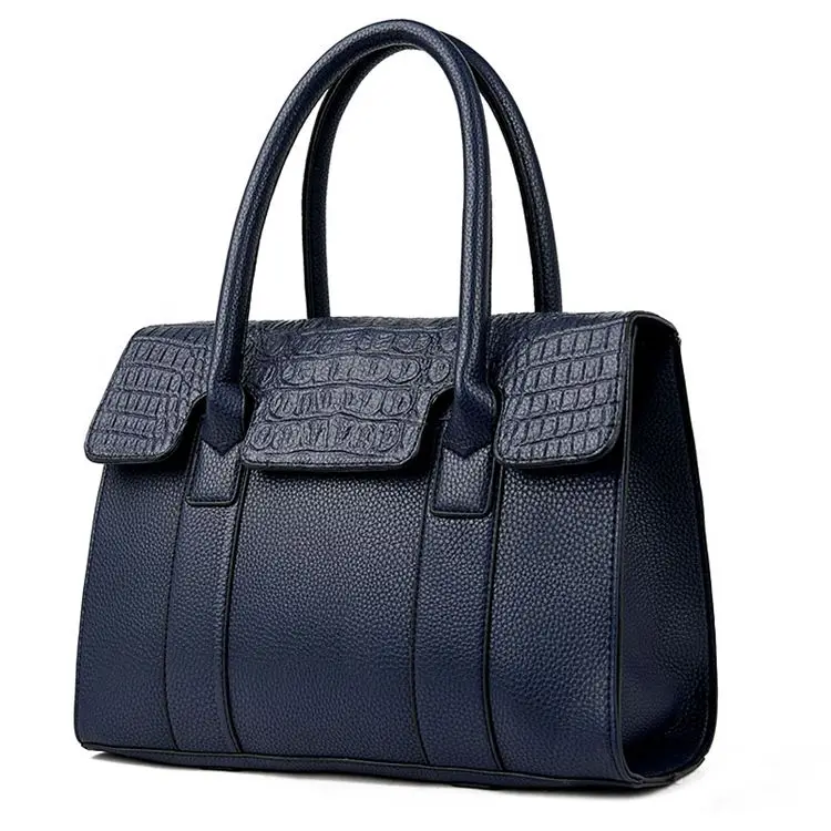 

bulk buy italian bangkok guangzhou online shopping popular PU leather bags women handbags, Black, blue, gray