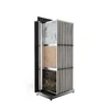 Hot sale ceramic tile artificial granite stone sample book modern rotating brand metal display racks double sided display stand
