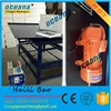 Electric shaking table for concrete forms