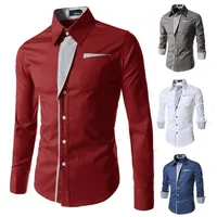 

Discount walson Onen Wholesale Stylish Mens Short Sleeve Slim Fit Dress Shirt New Casual Formal Luxury T-Shirts