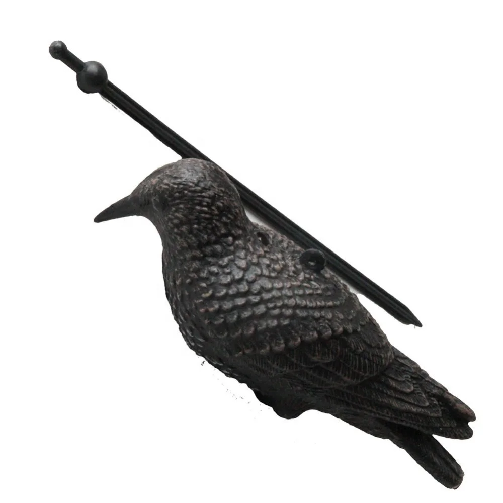 

Starling Decoy Bird Protecter Garden Hunting Plastic Bird Decoy, Show as picture