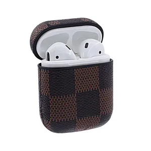 Shockproof Leather Earbud Case Apple AirPods