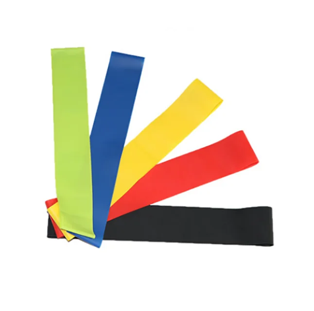 

Wholesale custom Exercise resistance bands loop, Green;blue;yellow.red;black