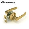 Wholesale Keyless Door Locks Gold Passage Lever Handle Lock Interior Door Lever Handles Lock