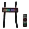 Remote Control/Bluetooth App Control Mini LED Sign With Sucker/Brackets/Bandages/Bar/Desktop LED Panel Message Scrolling Sign