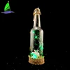 Manufacturing plant provide customization glass Wine Decanter U-Shaped Horn Design Carafe with LED lights