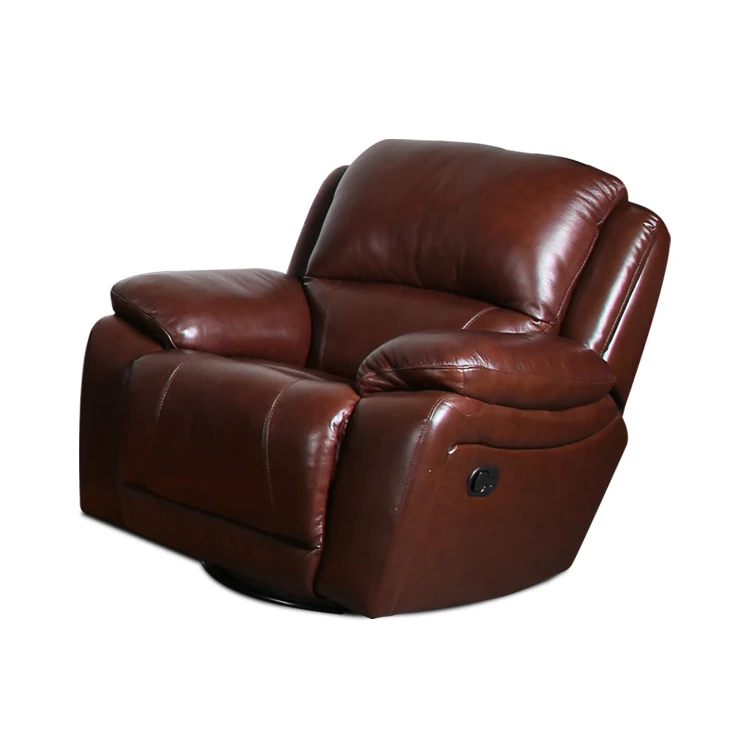Most Popular Luxury Nitaly Leather Live Room Modern Recliner Sofa Set