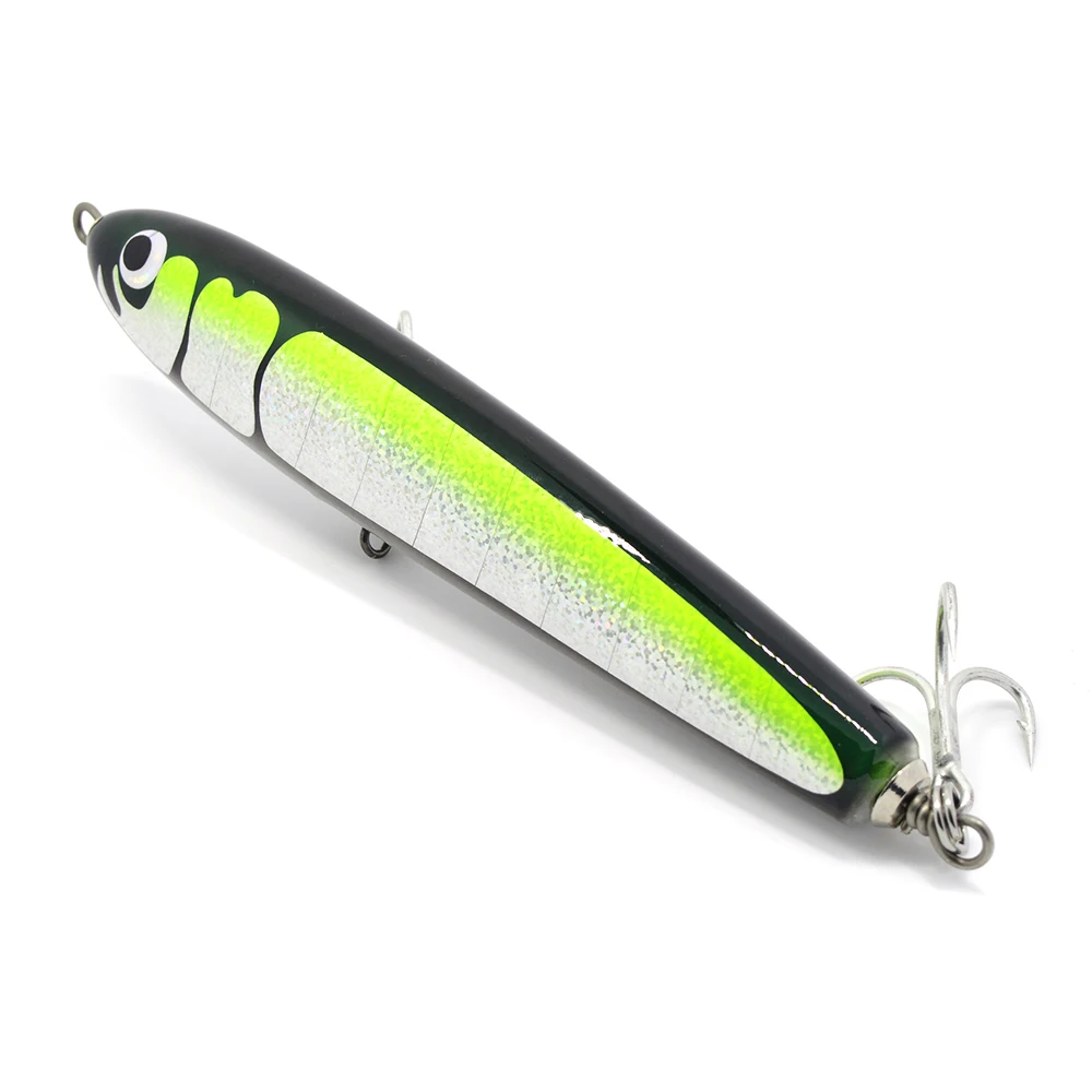

200mm 90g Saltwater Fishing Lure Wooden bait Stickbait Wood Fishing Lure, 4colors