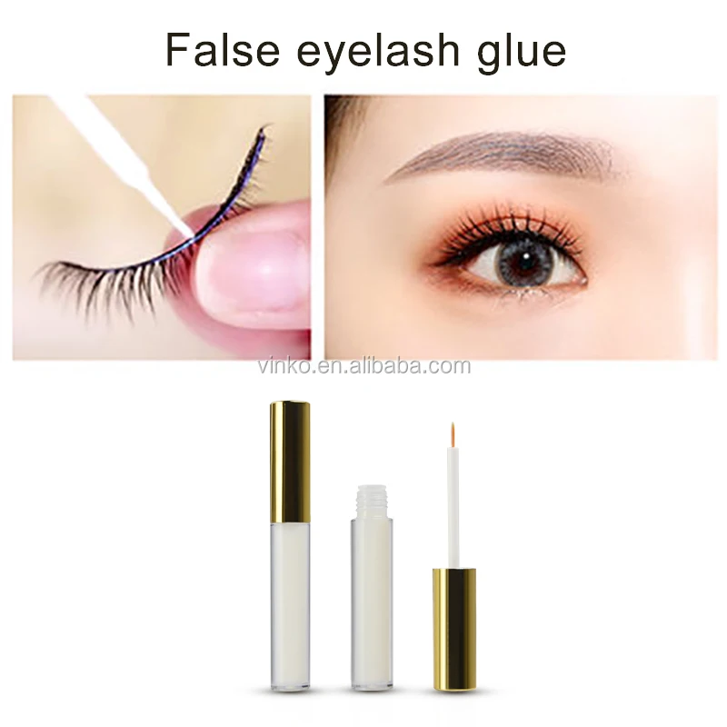 Makeup Glue Long Lasting Fast Drying Latex Free Eyelash Adhesive Glue Private Label