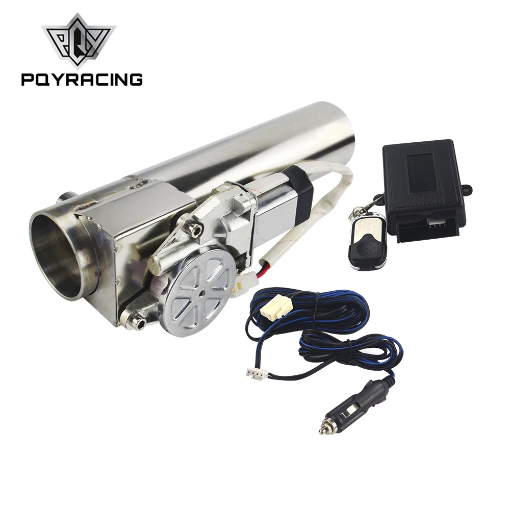 PQY Electric Exhaust Downpipe E-Cutout Dual Valve Pipe Remote Wireless 2pcs Set 3