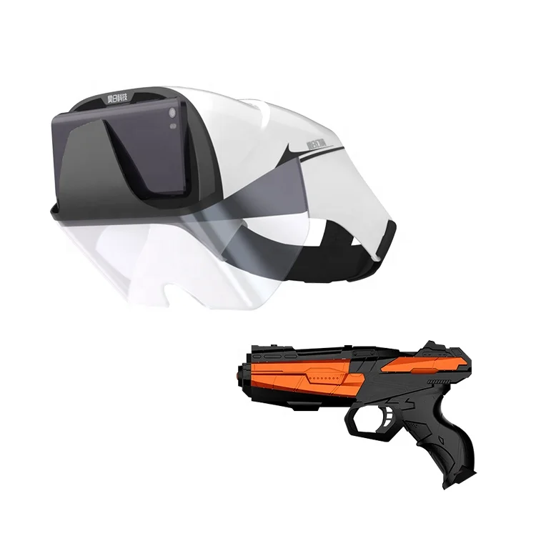 Top Selling AR Helmet IOS Android Cellphone Used VR 3D Video VR Augmented Reality Glasses AR BOX 2.0