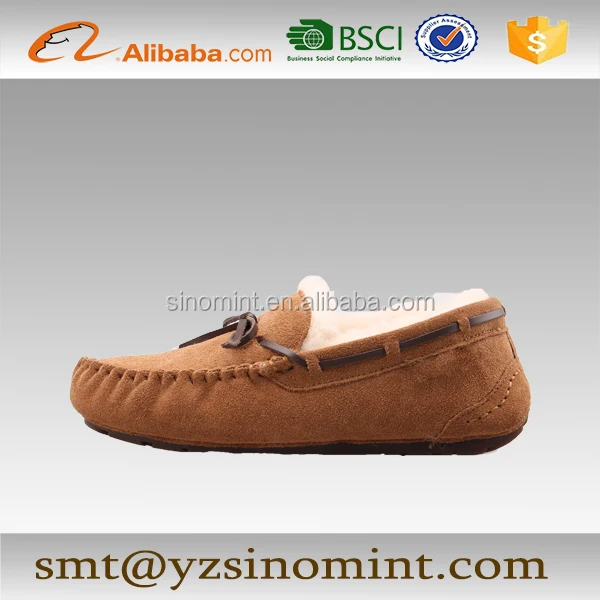 2015 handmade colored fashion moccasin lady shoes