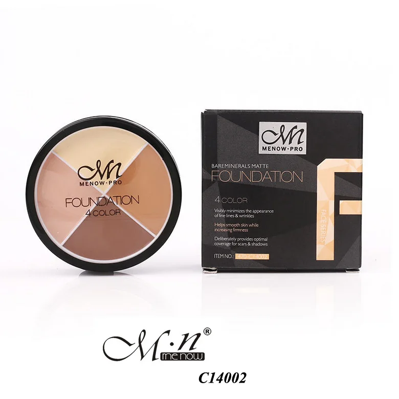 Menow C14002 Cosmetic 4 colors waterproof concealer