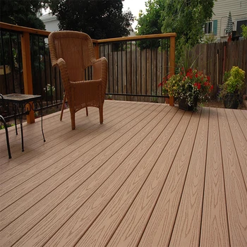 Weather Resistant Waterproof Balcony Flooring Wood Polished - Buy ...