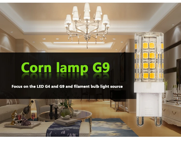 High lumenG9 5W Led Lamp 450lm for home lighting