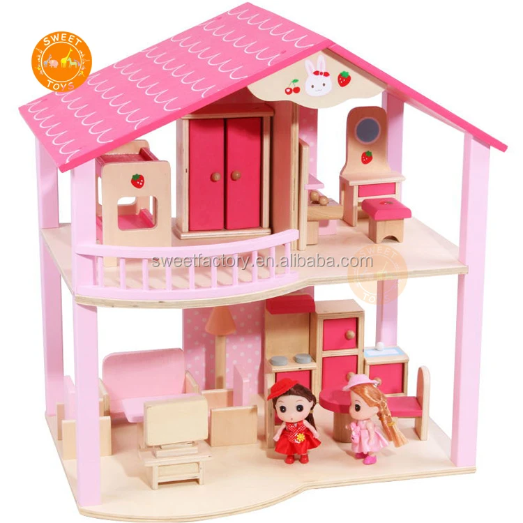 kids wooden doll houses