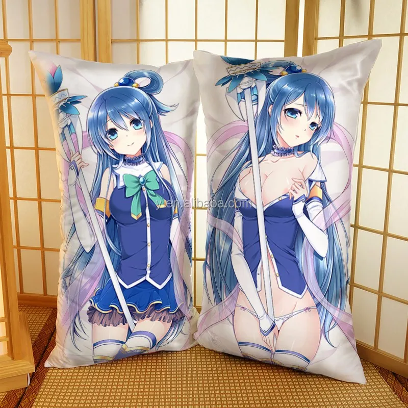 Cute Create Your Own Konosuba Aqua Body Pillow Cover Buy