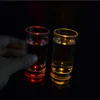 Best price durable plastic material led flashing wine glass