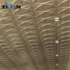 Western Style Wave Lake Design Paintable Pvc 3d Ceiling Panel