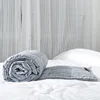 Cooling bamboo organic cotton weighted blanket for adults