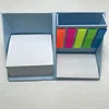Foldable memo cube/memo pad box/interesting fancy note sticky note organizer