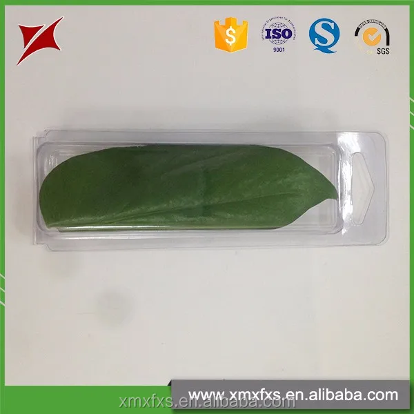 Different transparent PET fresh herb blister tray plastic clamshells
