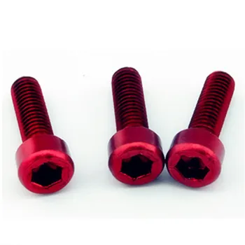 Black Anodized Aluminum Screw Bolt With Great Price - Buy Black 