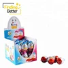 Halal Surprise Chocolate Egg Toy Candy with Mini Biscuits and Different Toys Inside
