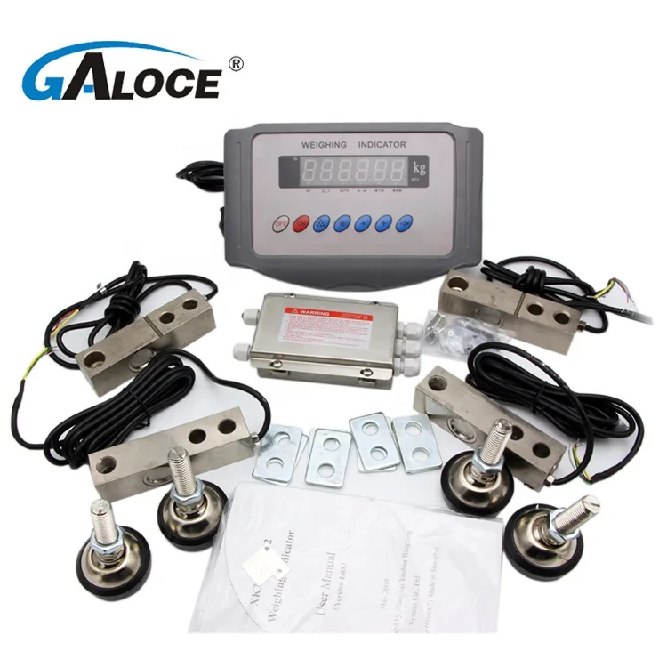 

GALOCE GSB205 Kit Animal scale Weighing Scale Sensor 3 ton shear beam Load Cell For Livestock