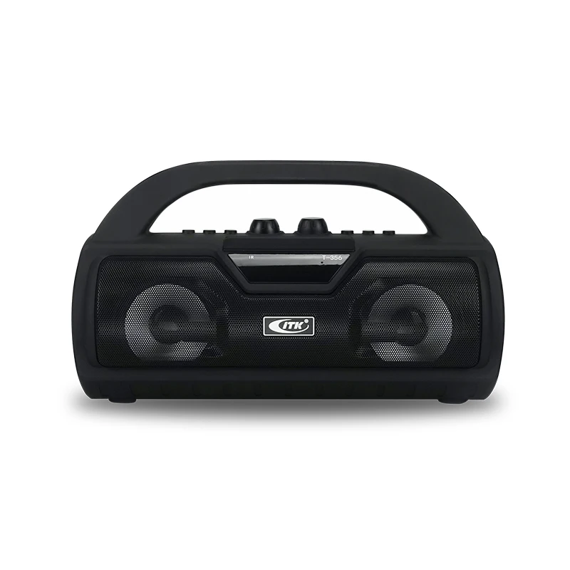 

2019 hotsale portable wireless charge 30w speaker high end super quality fidelity home audio for karaoke, Black/gray