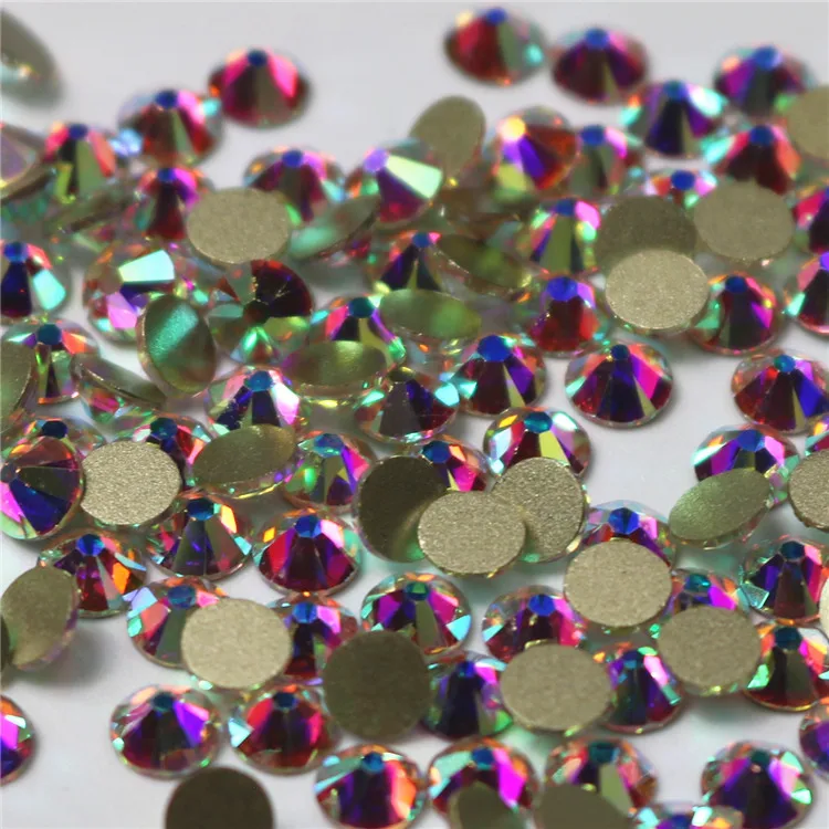 

Best quality Wholesale rhinestone AB flatback hotfix crystal nail art rhinestone, Crystal ab