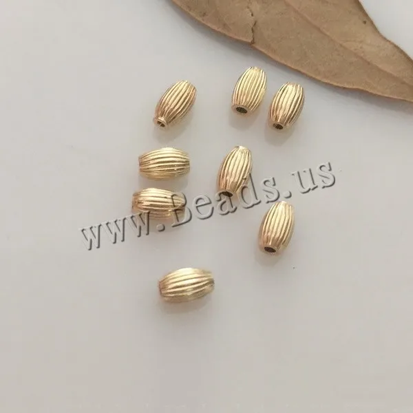 

2020 top sale Gold Filled beads jewelry Oval shape 1033130