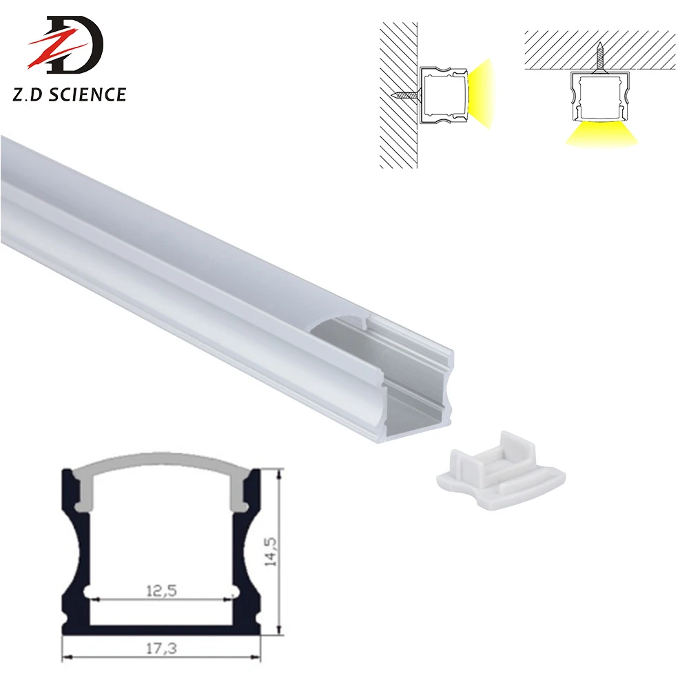 Factory price Deep U-Shape Aluminum Channel Profile  for LED Strip light