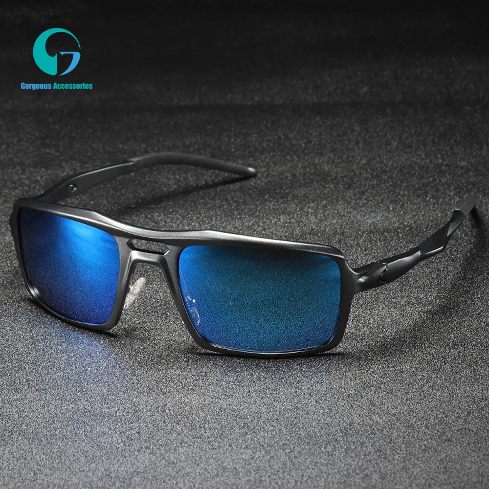 

2021 Newest Hipster Aluminum Magnesium Sports Cycling Sunglasses Mens Polarized