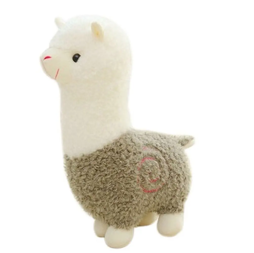 green alpaca plush