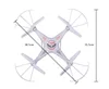 RC drone with LED light 4 Channel 2.4GHz RC Quadcopter Kids Toys 360-degree Flip 4-axis Aircraft