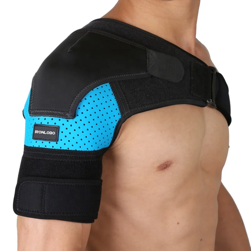 

Men Women Badminton neoprene Shoulder Support Brace Belt, Black