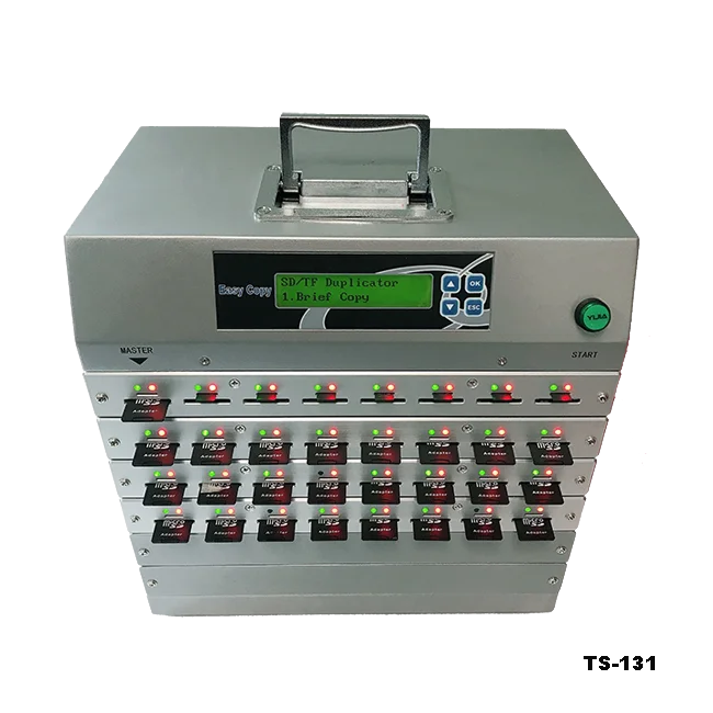 
SD/TF card duplicator, MicroSD copy machine 1 to 31 targets 