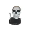 Halloween Animated Talking Burping Skull Bulk Candy Dispenser Prop