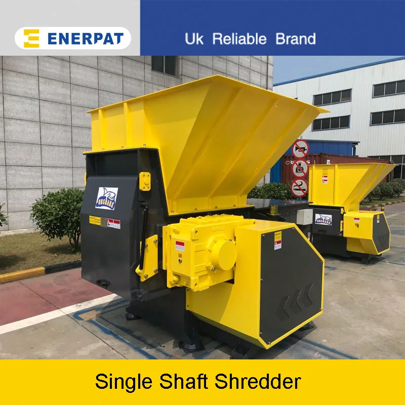 Economic Single Shaft Shredder Manufacturer for Plastic Drum