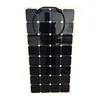 Flexible sunpower 100w mono solar panel Punch hole for scooter