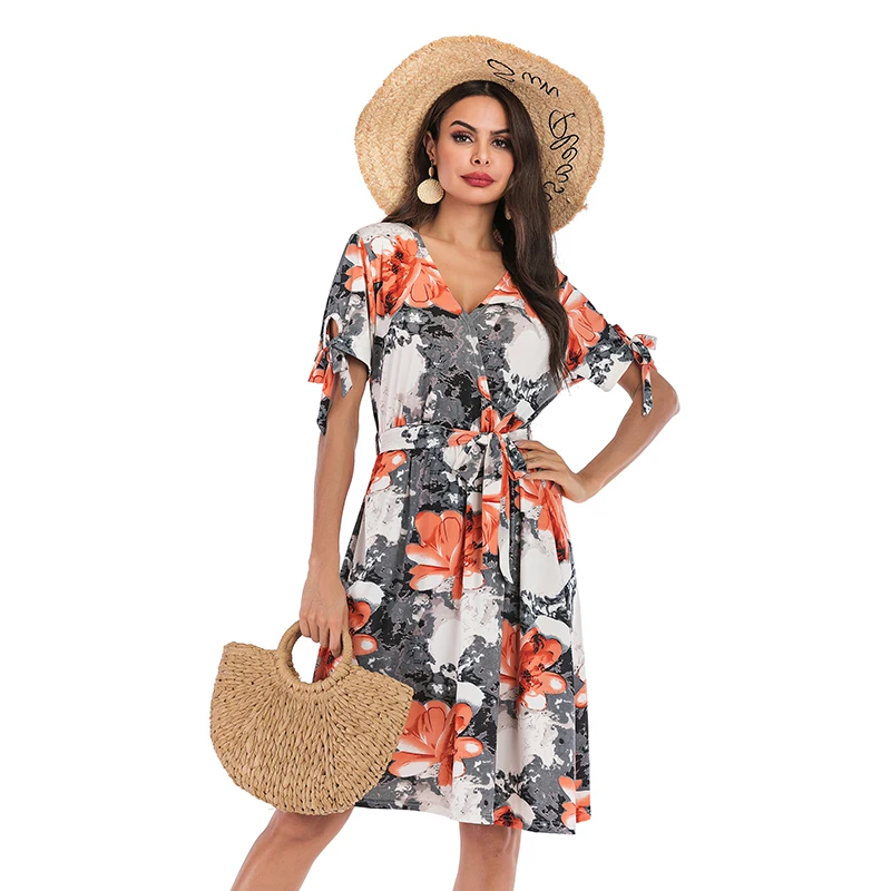 

Summer short fashion shirt sexy ladies dress for women