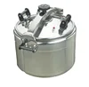 Aluminium restaurant cookware heavy gauge soft anodized explosion proof pressure cooker 50L