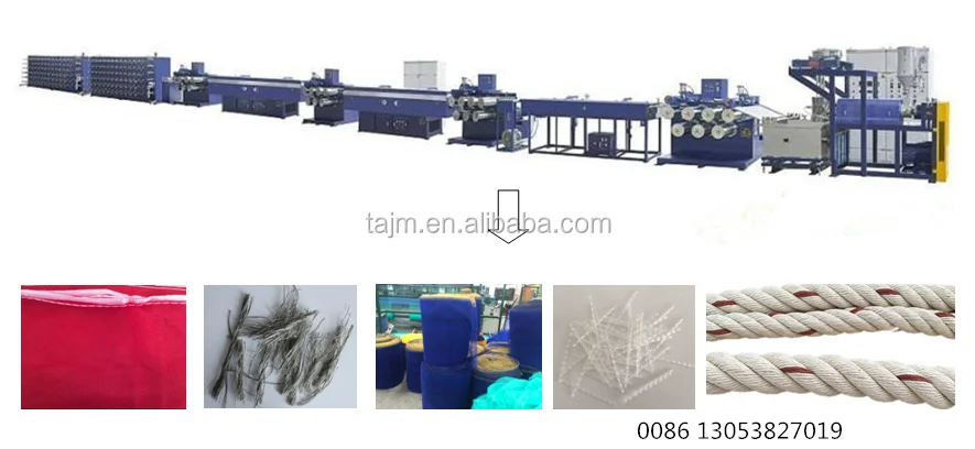 rope twisting machine