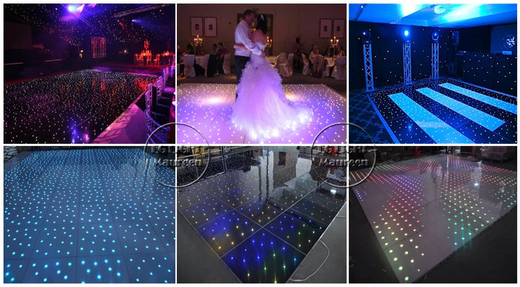 led star dance floor
