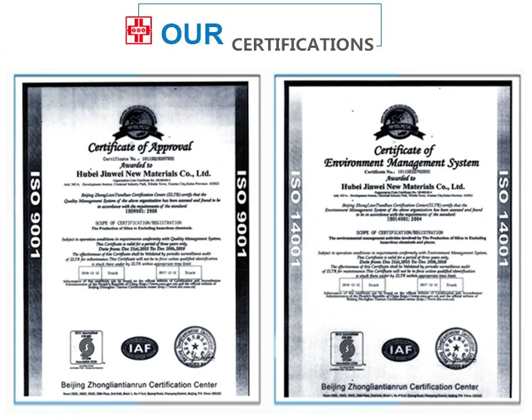 certifications