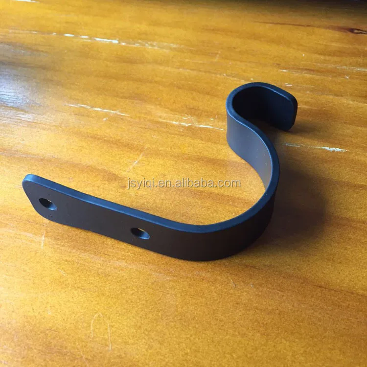 
Customized Rustic Wrought Iron Plant Hanging Hooks Black Iron Hanger Garden Forged Metal Wall/Basket Hanging Hook 