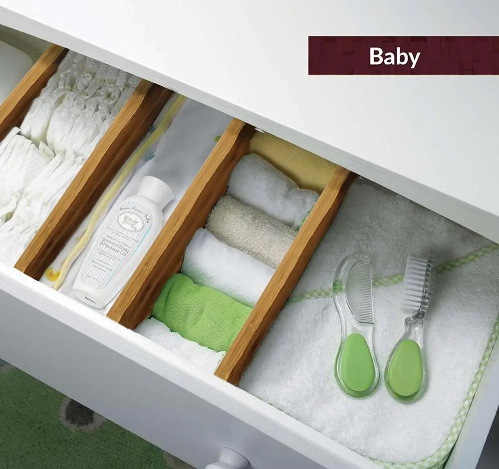 Bamboo Wooden Deep Kitchen Drawer Divider Buy Drawer Divider