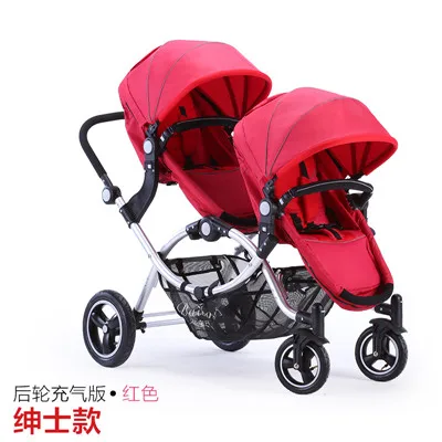 

Baibos Baby twin Stroller Easy to carry with many stroller gift for free can set can lie down