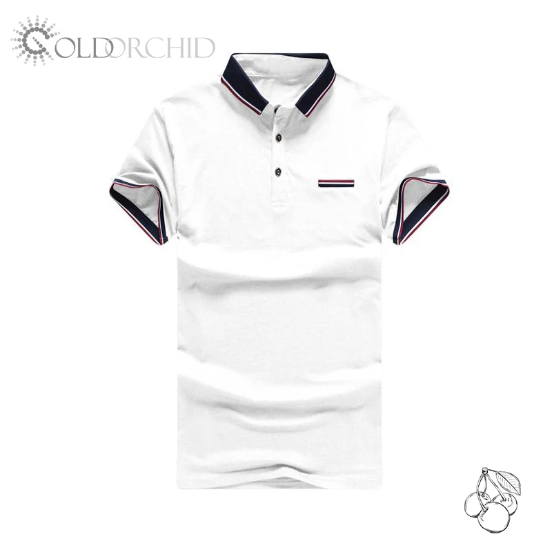 

hot sale high quality cotton men's lapel polo shirt 220g,short sleeve t-shirt, Customizable
